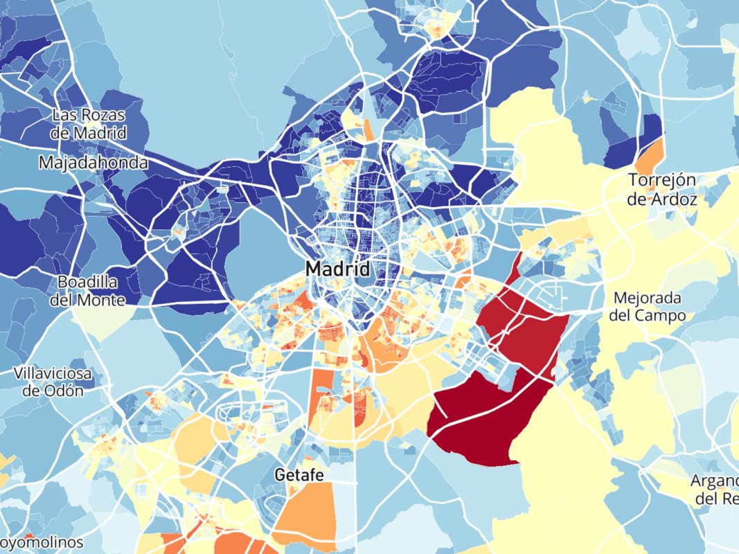 Sapin Income Map Spain's Latest Income Map: Revealing Wealth Gaps Within Cities, Where ...