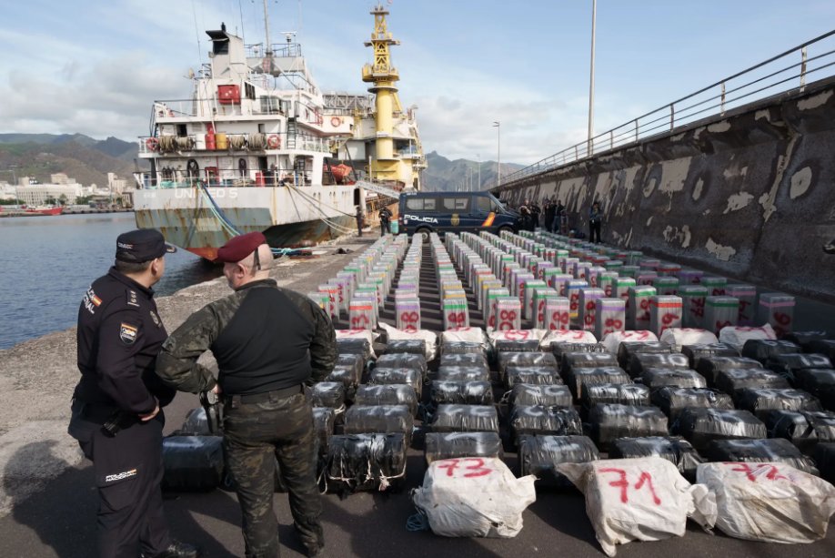 Spain Seizes Nearly 10 Tons of Cocaine in Record Maritime Bust - Spain ...